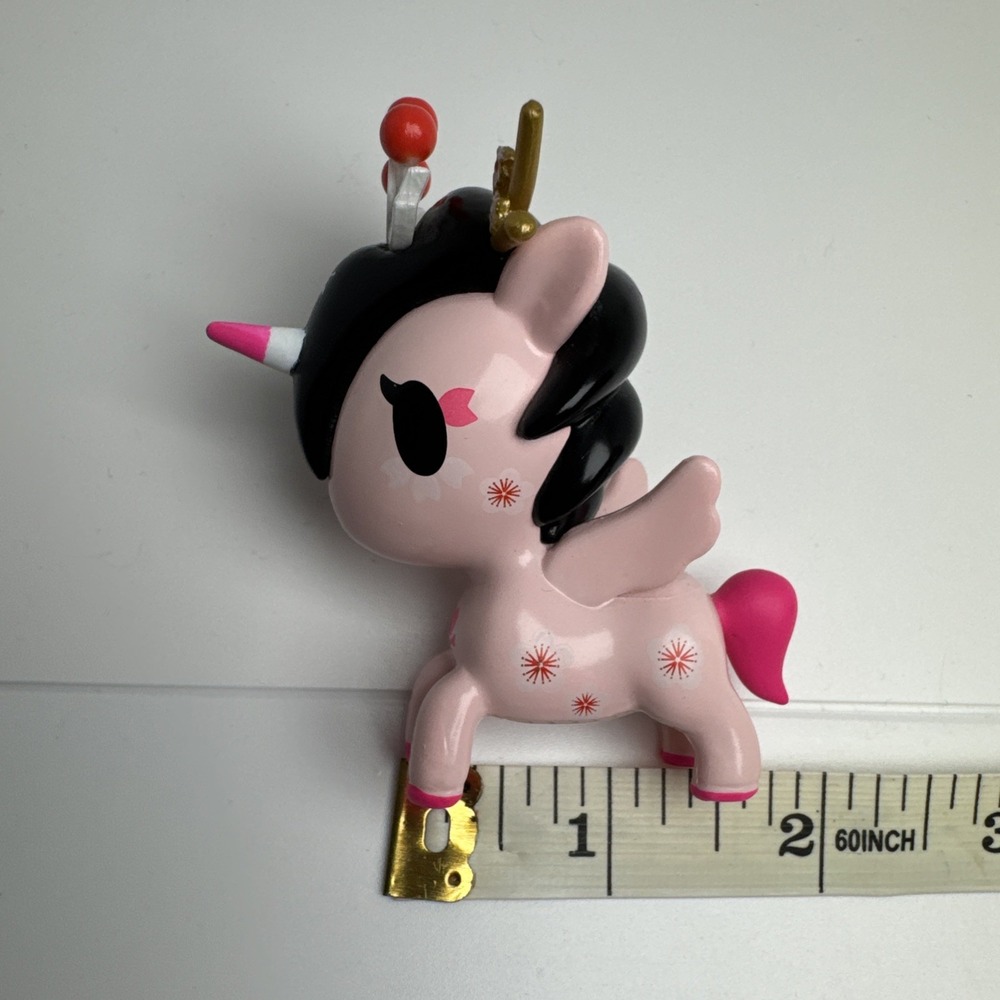 Tokidoki Unicorno Cherry Blossom Series SAKURAKO Pink Vinyl Collectible Figure - Picture 13 of 14